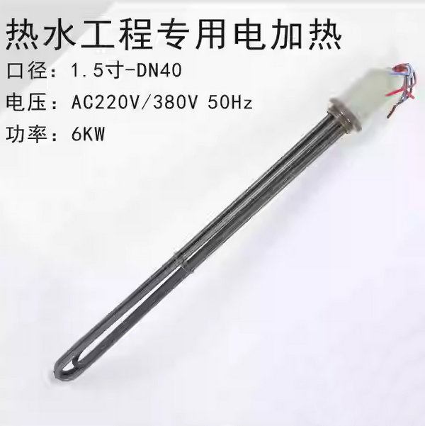 電加熱管6KW（316不銹鋼）