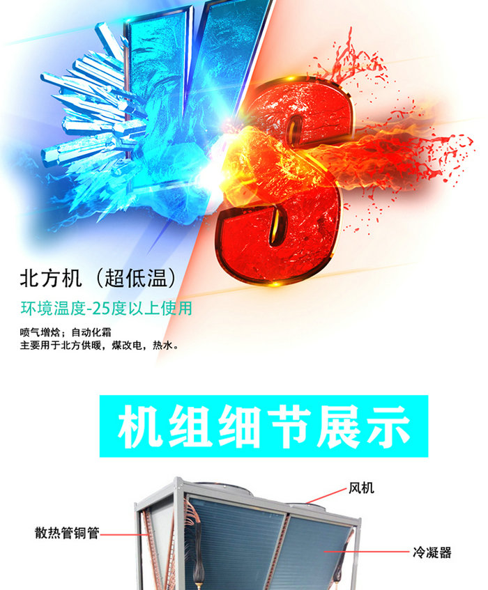智恩空氣能熱泵熱水器商用頂吹