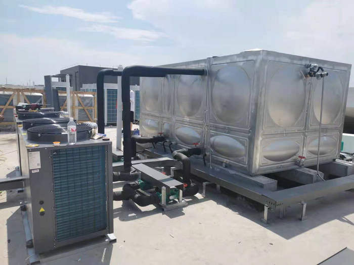 學校熱水工程：蘭溪黨校空氣能熱水工程