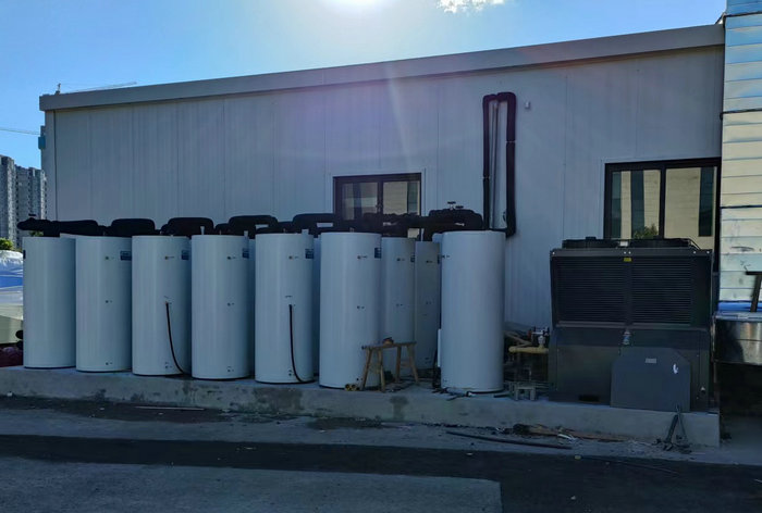 工廠熱水工程：浙江臺州工廠速熱承壓熱水系統項目