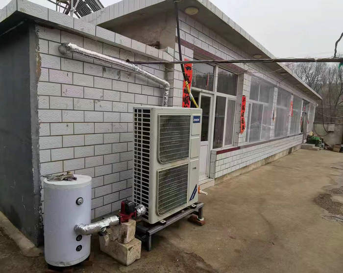 家用采暖工程：河北省承德市家用變頻熱泵采暖項目