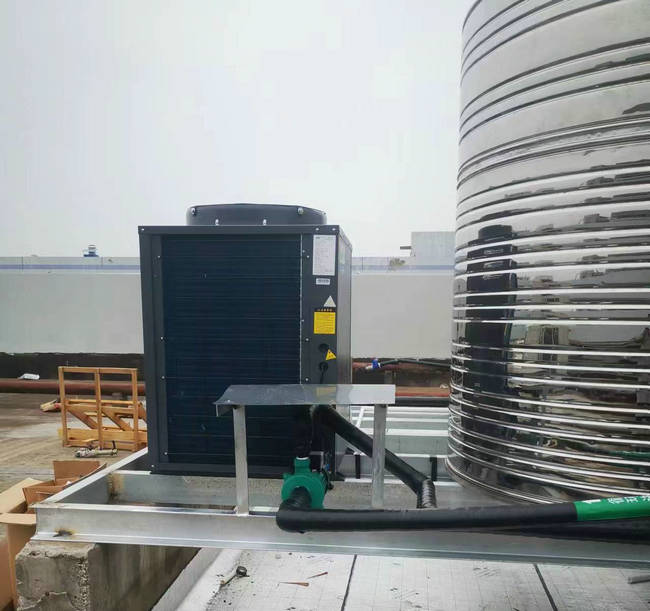 工廠熱水工程：杭州萬龍機械廠熱水工程