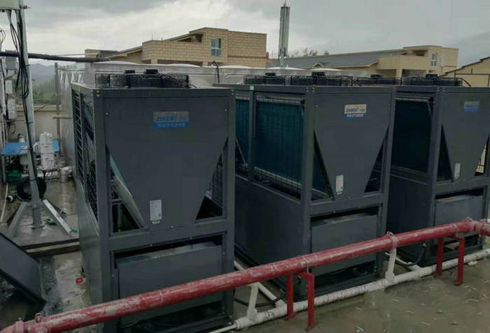 學校熱水工程：貴州道真職業高中熱水工程