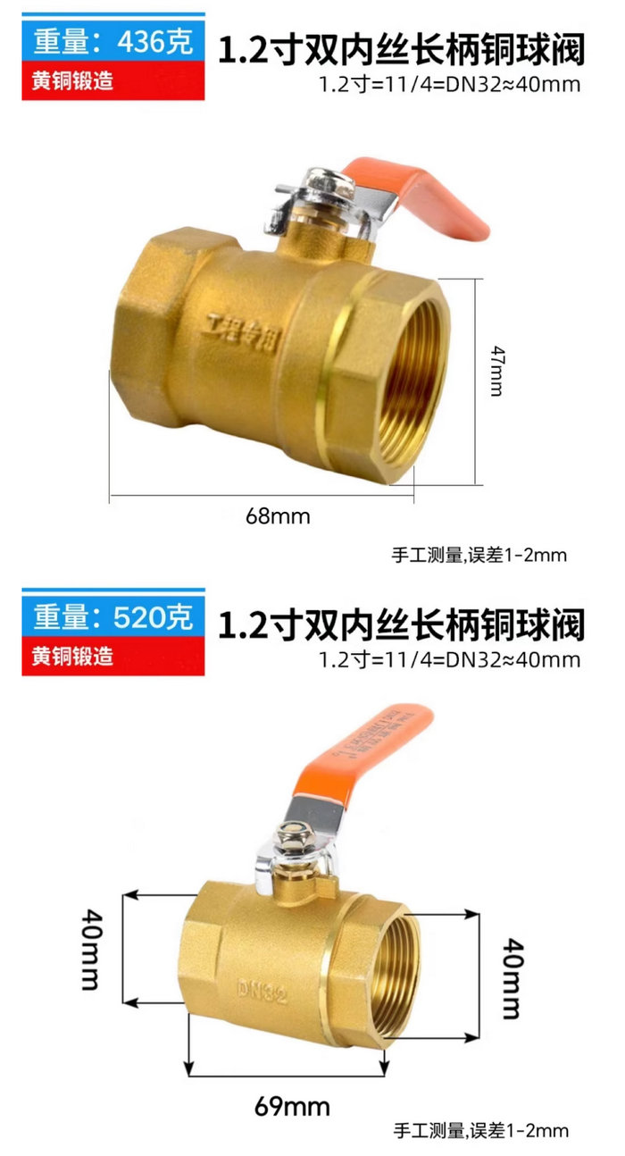 黃銅球閥