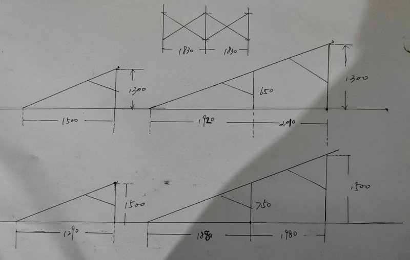 商用太陽能集熱器安裝尺寸圖